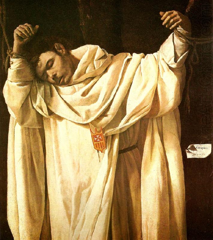 Francisco de Zurbaran serapio china oil painting image